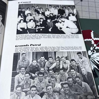 Granite Yearbooks 1954 then 1956 to 1958