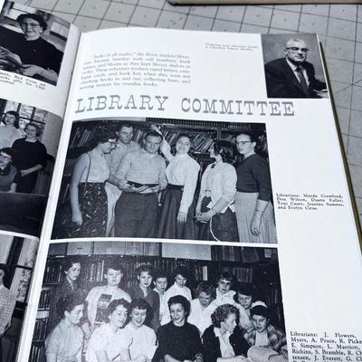 Granite Yearbooks 1954 then 1956 to 1958