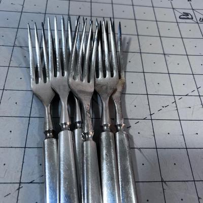 W M Rogers 3 piece Service for 6 Silver Plate 