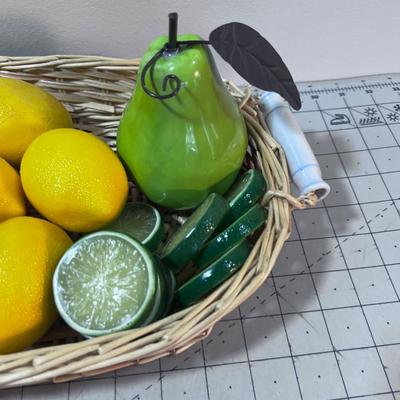 FAUX Fruit Basket 