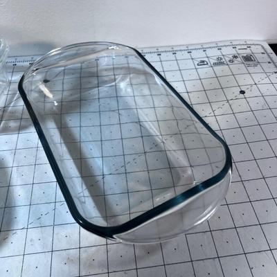 Pyrex 6 Loaf Glass Cooking Dishes