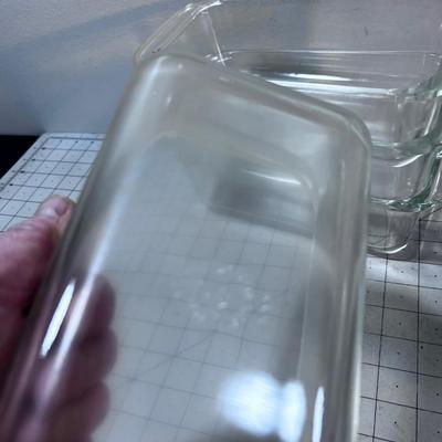 Pyrex 6 Loaf Glass Cooking Dishes