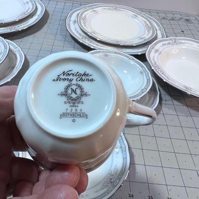 2 Complete 7 piece NORATAKIE ROTHCHILD Setting. 
