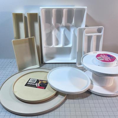 PLASTIC Drawer and Cabinet Organizers 