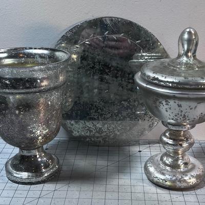 Mercury Glass DÃ©cor' (3)