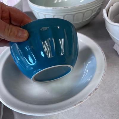 Large Lot of Bowls, Mixing and Serving