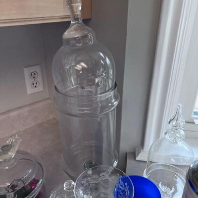 Mixed Lot of Odd Glass Items