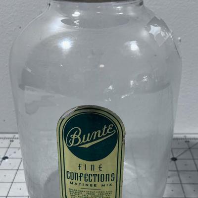 Antique Candy JAR 1/2 Gallon 