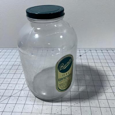 Antique Candy JAR 1/2 Gallon 