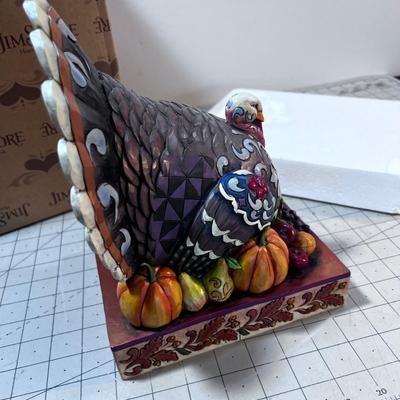 TURKEY Jim Shore, Like NEW