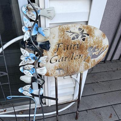 Yard Stakes and Trellis etc.