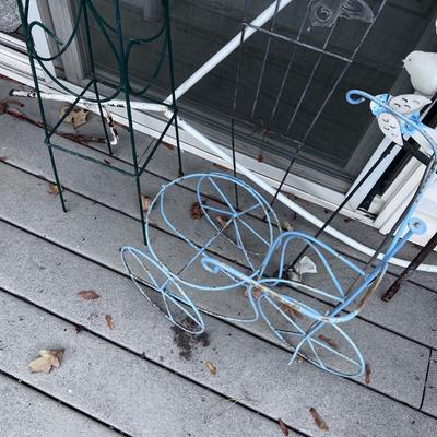 Yard Stakes and Trellis etc.