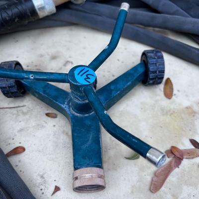 50  foot hose and sprinkler