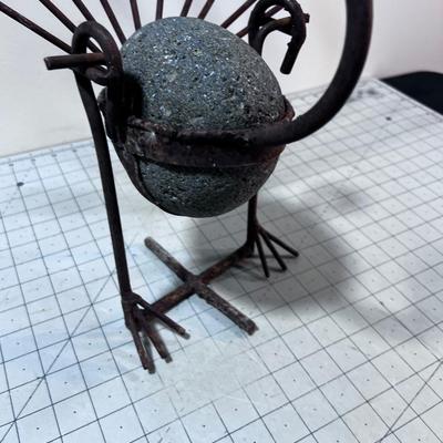 Metal Peacock
