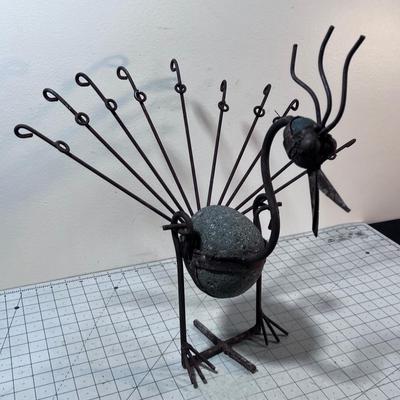Metal Peacock