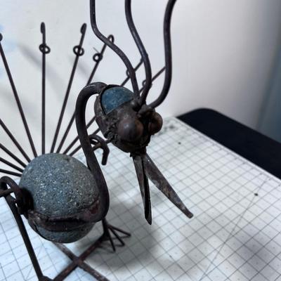 Metal Peacock