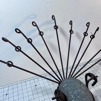 Metal Peacock