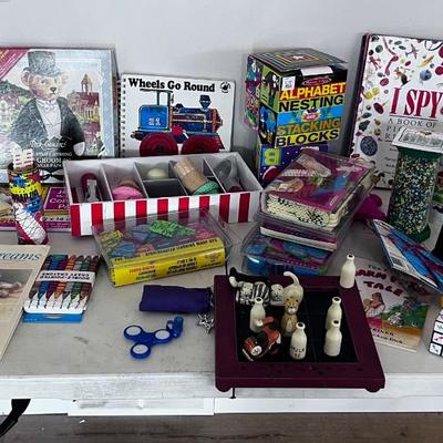 All the Toys and Books 