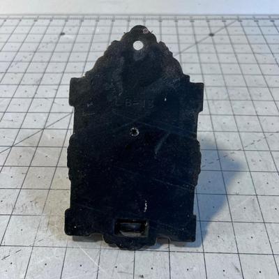 Antique Cast Iron Match Safe
