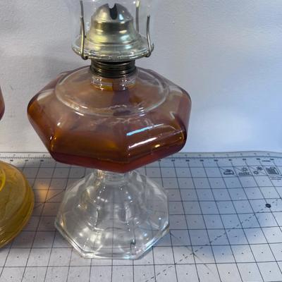 2 Kerosene Oil Lamps 