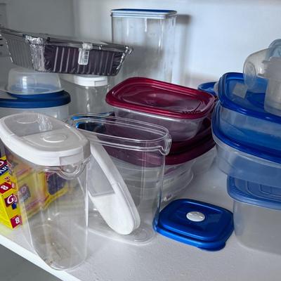 LOT of Plastic New and Used Faux Tupperware