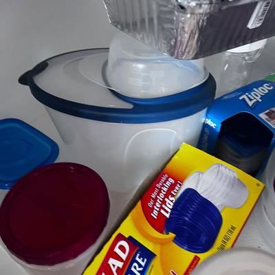 LOT of Plastic New and Used Faux Tupperware