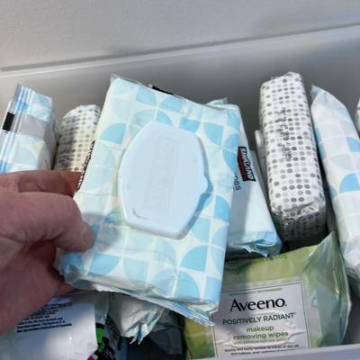 Pads and Flushable Wipes