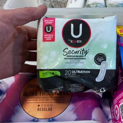 Pads and Flushable Wipes