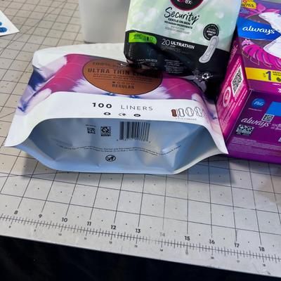Pads and Flushable Wipes