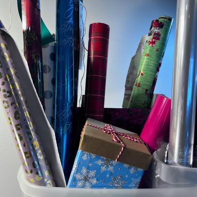 Wrapping Paper w/Bin