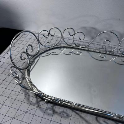 Mirrored Tray 