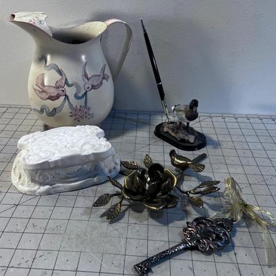 Decorative Items, Pitcher, Box, Candle Stickâ€¦