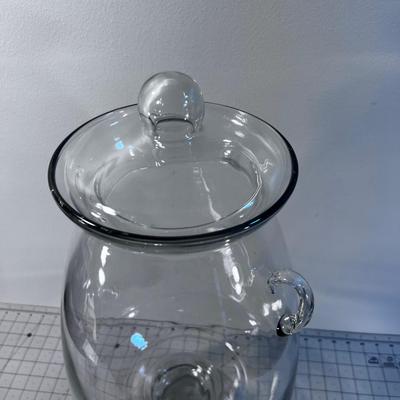 Large Glass Beverage Dispenser