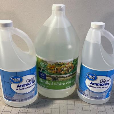 Ammonia and Vinegar for Cleaning or whatever