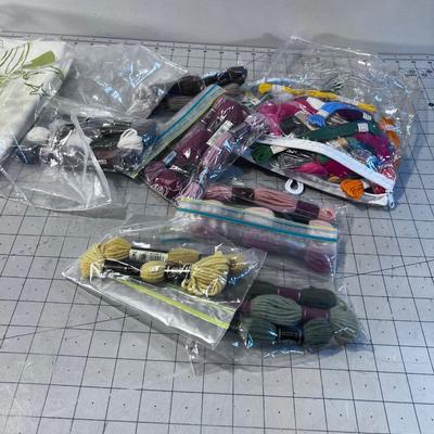 Lot of Thread and Yarn