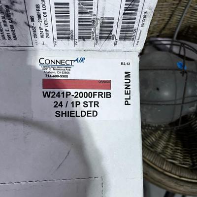 Connect UP Roll of Cable Wire Orange Stranded 