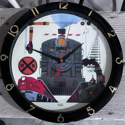Train Clock - makes train sounds on the hour