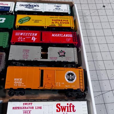 13 Various Box Cars 