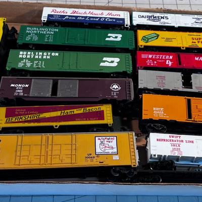 13 Various Box Cars 