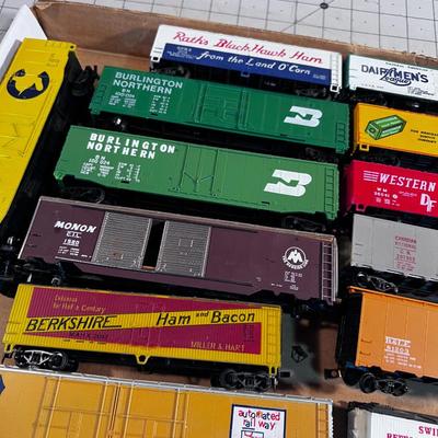 13 Various Box Cars 