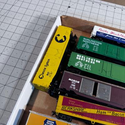 13 Various Box Cars 
