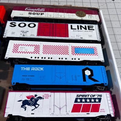 Another 12 Various Box Cars 