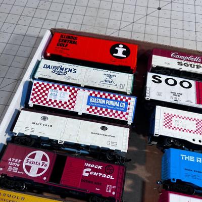 Another 12 Various Box Cars 