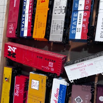 14 Various Mixed Box Cars 