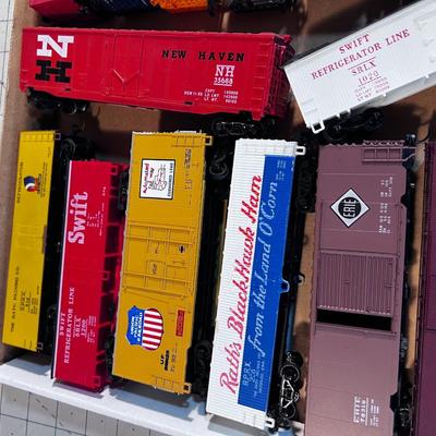 14 Various Mixed Box Cars 