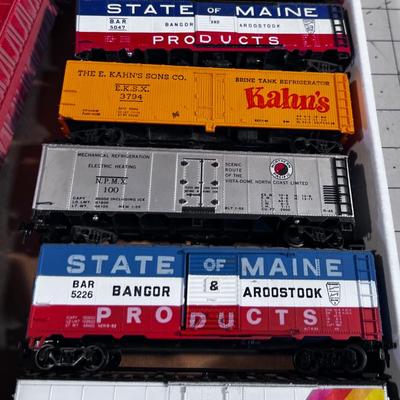 14 Various Mixed Box Cars 