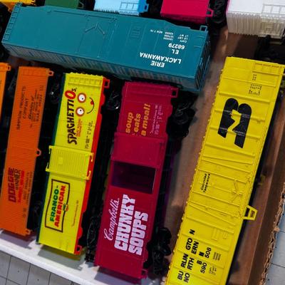 Last Tray of    13  Box Cars 