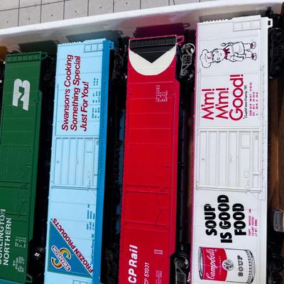Last Tray of    13  Box Cars 