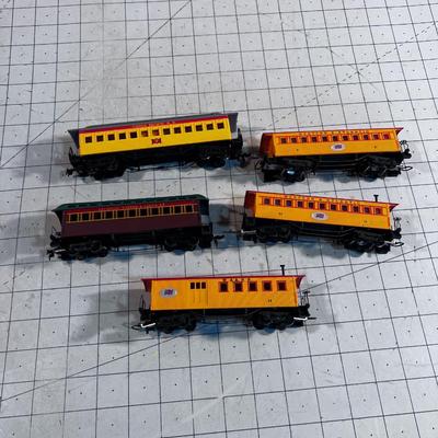 5 Passenger Cars - Old Timey 