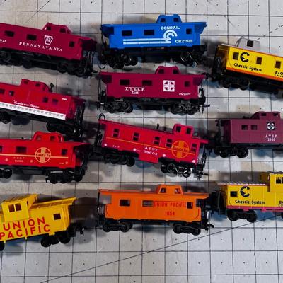 11 Caboose Cars ALL of them 